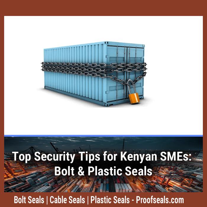 Security Tips for Small Businesses in Kenya: Bolt & Plastic Seals